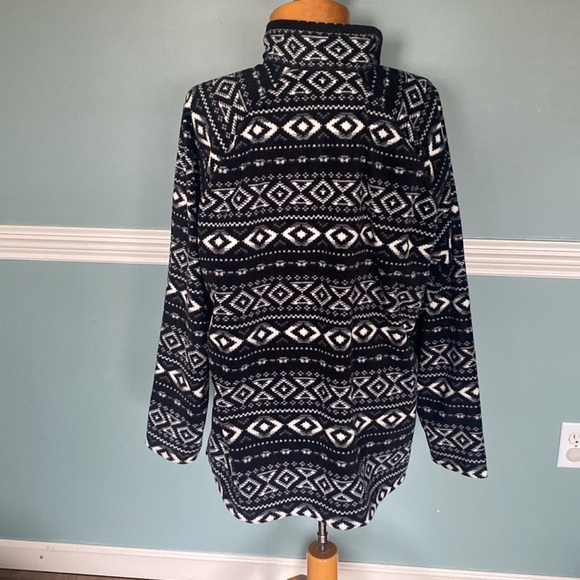 Womens Eddie Bauer Nordic 1/4 Zip Lolng Sleeve Mock Neck Pullover Jacket 2XL - Picture 4 of 6